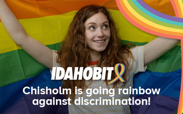 Chisholm is going rainbow against discrimination join IDAHOBIT day
