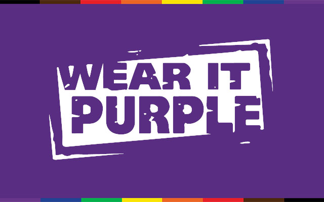 wear it purple decorative