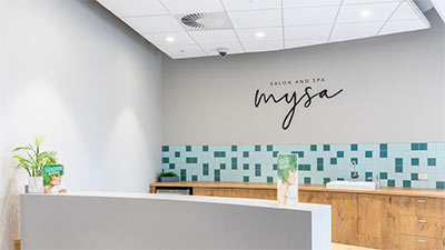 Mysa reception desk
