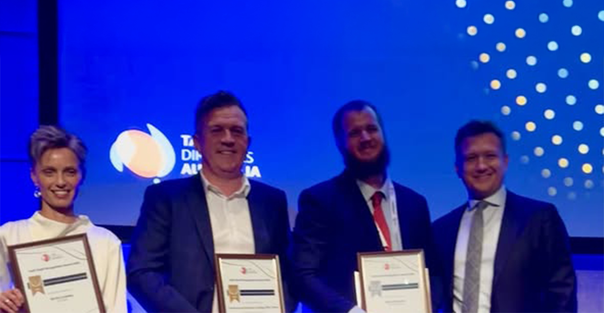 TDA Heart of innovation awards recipients